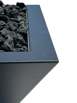 Square Fire Bowl - Black