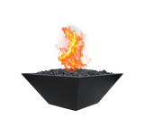 Square Fire Bowl - Black