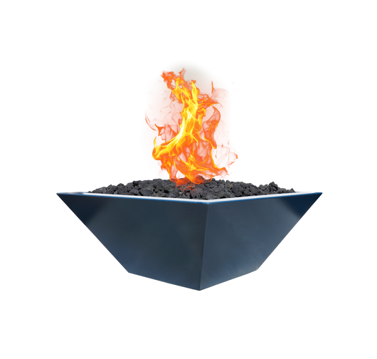 Square Fire Bowl - Blue