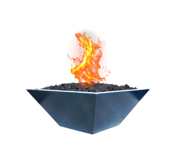 Square Fire Bowl - Blue