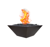 Square Fire Bowl - Bronze