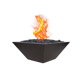 Square Fire Bowl - Bronze
