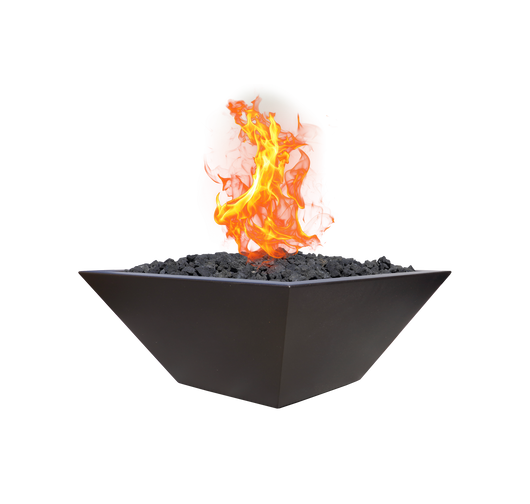 Square Fire Bowl - Bronze