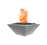 Square Fire Bowl - Cream