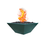 Square Fire Bowl - Green