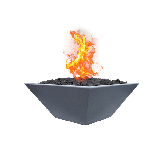 Square Fire Bowl - Grey