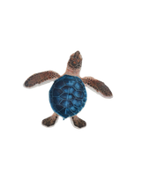 Blue/Brown Porc-Hatchling Turtle-C 5"