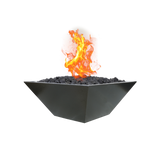 Square Fire Bowl - Smoke