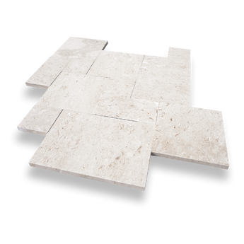 Shell Stone Limestone French Pavers - New Arrival!