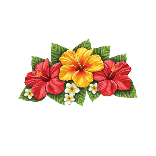 Hibiscus Flower Triple