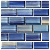 Watercolors Blue 1x2 (22 Sqft Available)