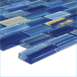 Watercolors Blue 1x2 (22 Sqft Available)