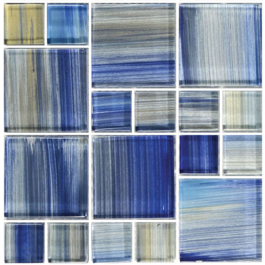 Watercolors Blue Blend (15 Sqft Available)