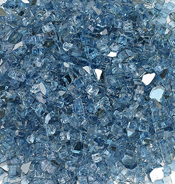 Fire Glass - Marine Blue (0.5 Inch)