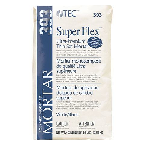 TEC Super Flex- Premium Latex Modified Thin Set Mortar – Ontario Pool Tile