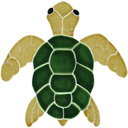 Classic Turtle Topview Natural-Small