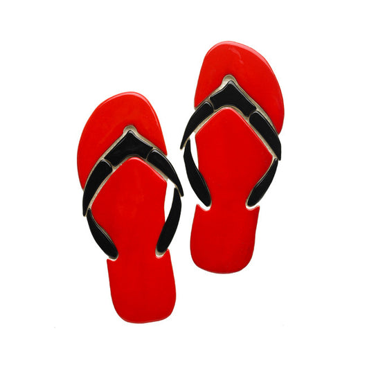 Zori Sandals - Red